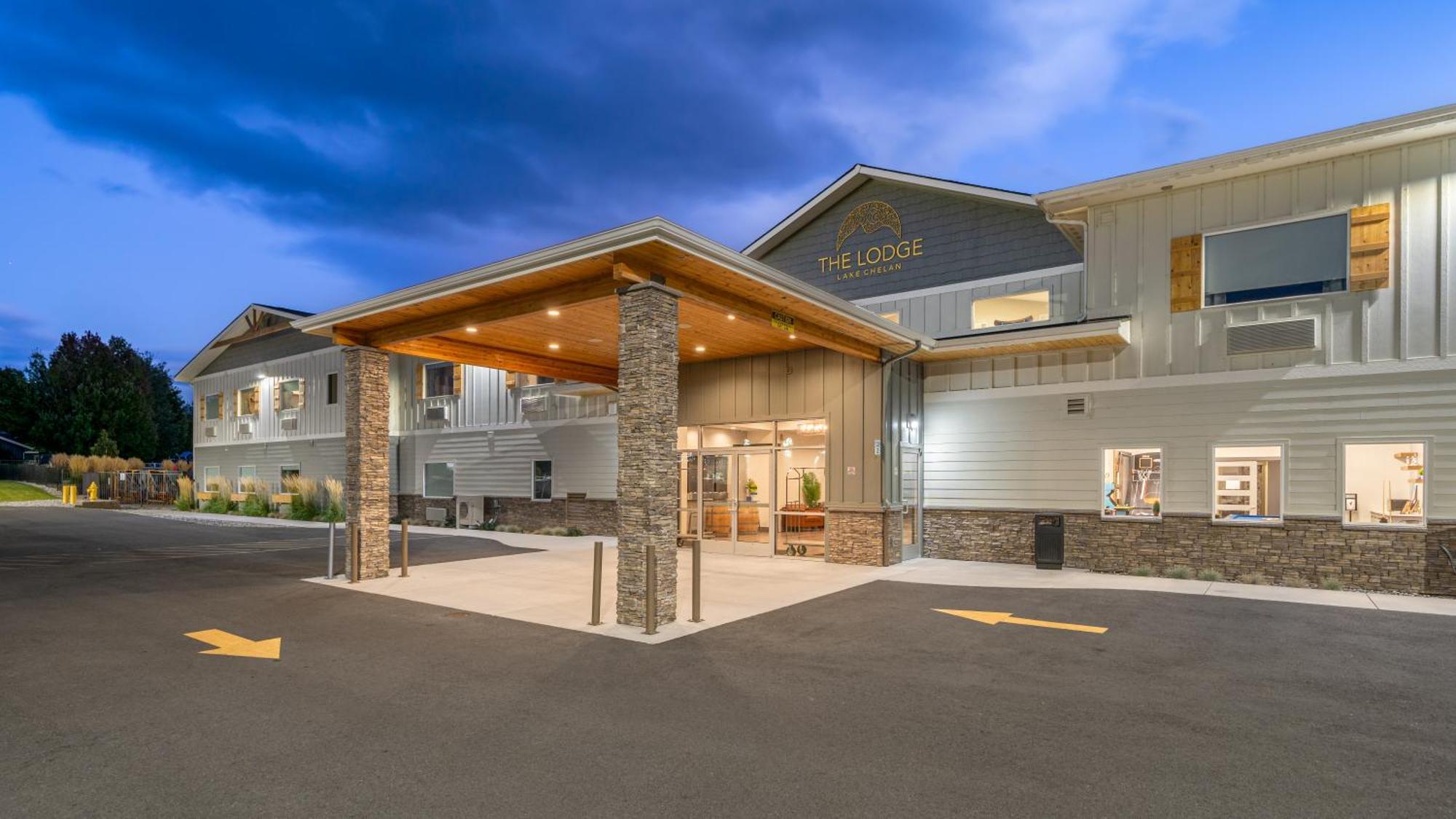 The Lodge Lake Chelan 맨슨 외부 사진